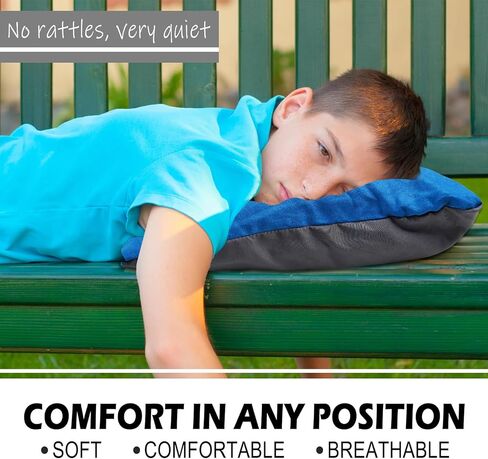 HOOD MOUNT 18" L x 14" W Camping Pillow,Camping Accessories for Tent,Backpacking Camping,Beach,Hammock in Kuwait