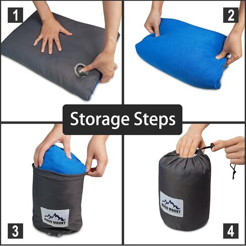 HOOD MOUNT 18" L x 14" W Camping Pillow,Camping Accessories for Tent,Backpacking Camping,Beach,Hammock in Kuwait