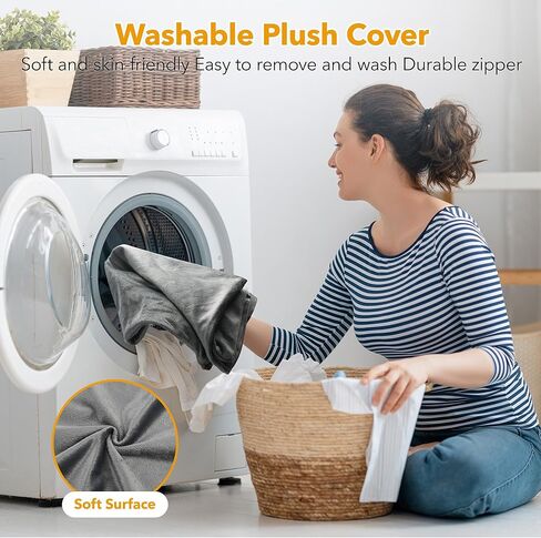 وسادة تدفئة للحيوانات الأليفة من بي إن لينك، وسادة تدفئة للكلاب والقطط مع مؤقت، وسادة تدفئة داخلية مقاس 24 بوصة × 35 بوصة للكلاب والقطط مع سلك مقاوم للمضغ، وسادات تدفئة كهربائية للكلاب والقطط، 6 أوضاع لدرجة الحرارة قابلة للتعديل in Kuwait