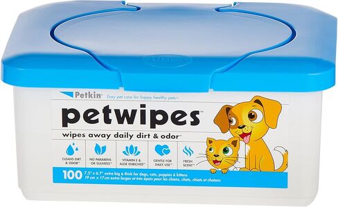Petkin Petwipes 100 count in Kuwait