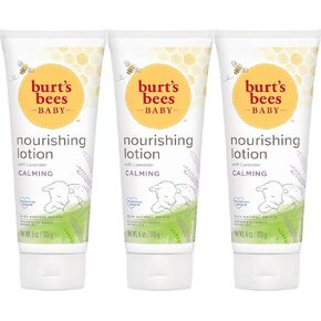Burt's Bees Baby Nourishing Lotion, Original Scent Baby Lotion - 6 Ounce Tube - Pack of 3 in Kuwait