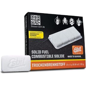 Esbit 1300-Degree Smokeless Solid Fuel Tablets for Hobby, Outdoor, and Emergency Use in Kuwait