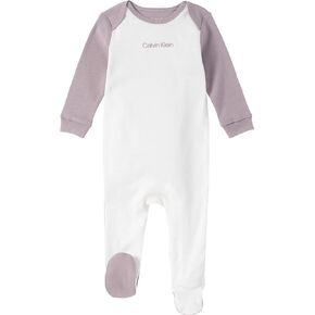 Calvin Klein Organic Baby Essentials Footed Coverall in Kuwait