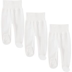Baby Footed Pants Cotton Newborn Leggings 0-12 Months