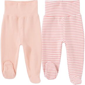 Baby Footed Pants Cotton Newborn Leggings 0-12 Months in Kuwait