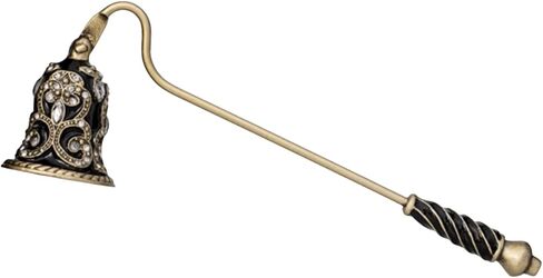 Candle Snuffer, Elegant Candle Extinguisher Candlesnuffer with Long Handle, Candle Stopper for Putting Out Candle Flame Safely, Candle Accessories Gift (Green) in Kuwait