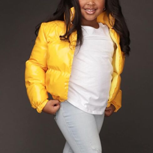 AMEBELLE طفل رضيع فتاة صبي للجنسين دافئ الوقوف طوق خفيفة الوزن الرمز البريدي حتى أسفل معاطف السترة in Kuwait