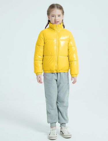 AMEBELLE طفل رضيع فتاة صبي للجنسين دافئ الوقوف طوق خفيفة الوزن الرمز البريدي حتى أسفل معاطف السترة in Kuwait