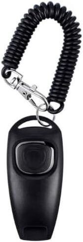 جهاز نقر وصافرة لتدريب الكلاب من AKUVU في واحد، تعزيز إيجابي متسق للجراء، وإصلاح السلوكيات غير المرغوب فيها، جهاز نقر تدريب الحيوانات الأليفة للكلاب والقطط والطيور والخيول، in Kuwait