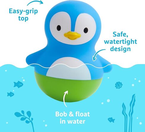 Munchkin® Bath Bobbers Mold Free Baby and Toddler Bath Toy, 6+ Months, Dolphin/Walrus/Octopus in Saudi Arabia