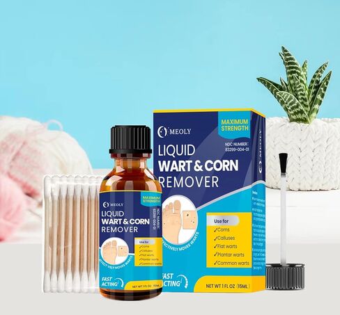 Grehge trength Liquid Wart & Corn Gel مع تركيبة حصرية لإزالة سريعة المفعول للثآليل الأخمصية والشائعة والمسطحة in Kuwait