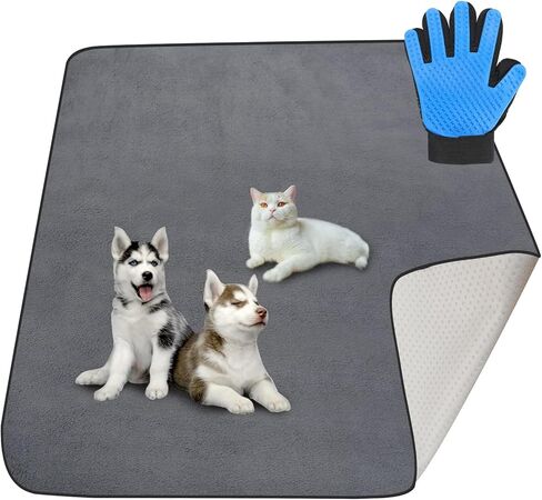 Magacyo Washable Dog Pee Pads - Reusable Puppy Pads - 72" x 72" Waterproof Dog Mat - Pee Pad for Dogs Extra Large - Whelping Mat for Training, Playpen, Crate, Floor, Bed, Sofa in Kuwait