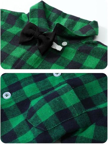 A&J DESIGN Infant Baby Boys Dress Shirt Bodysuit Gentleman Formal Wedding Long Sleeve Rompers in Saudi Arabia