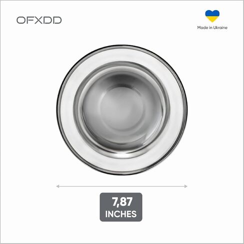 OFXDD 7.87 Inch Stainless Steel Plate - Camping Plate for Outdoor, Hiking, Picnic, BBQ - Hiking Plate Reusable and Dishwasher Safe 2 Pcs in Saudi Arabia