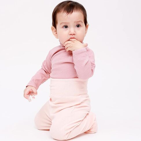 Baby Footed Pants Cotton Newborn Leggings 0-12 Months in Kuwait