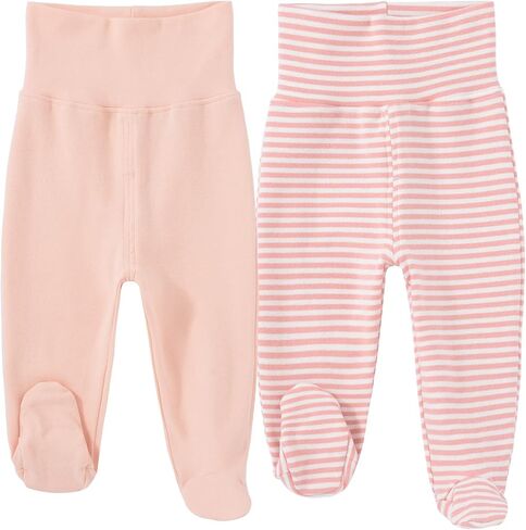 Baby Footed Pants Cotton Newborn Leggings 0-12 Months in Kuwait
