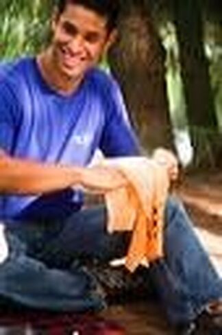 Lightload Towels Compressed Wash Cloth Hand/Face Disposable Washable Non Microfiber Quick Dry Pack Camp Travel Towel .5 oz 3 Pieces 12x24 inches in Kuwait