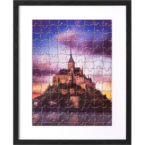 إطار صور eletecpro مقاس 20 × 27 للألغاز، إطار ملصق لتزيين غرف المعيشة أو المكاتب أو الفنادق، إطار الألغاز يمثل هدايا مثالية لمحبي الألغاز والفنون