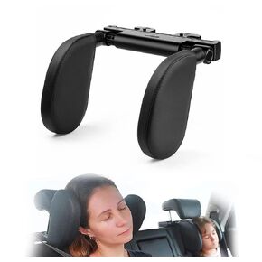 وسادة مسند رأس السيارة من روري للأطفال البالغين، مسند رأس Road Pal قابل للتعديل لدعم الرقبة والرأس للسفر والنوم (أسود) in Saudi Arabia