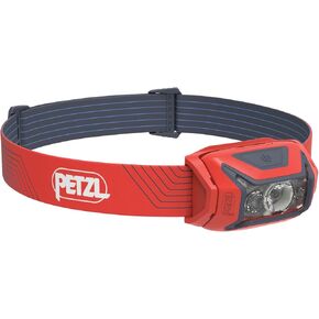 مصباح أمامي Petzl ACTIK - ضوء قوي 450 لومن مع إضاءة حمراء، للمشي لمسافات طويلة والتسلق والجري والتخييم in Kuwait