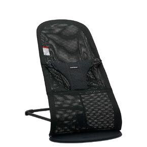 BabyBjörn Bouncer Bliss, Black Frame, Mesh, Black (006225US)