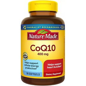 Nature Made CoQ10 (الإنزيم المساعد Q 10) 400 mg . كبسولات هلامية 1 علبة in Saudi Arabia