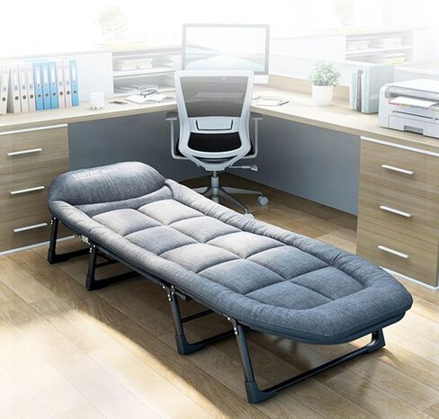 Niceway Comfortable Camping Cot Bed for Adults - Foldable & Portable Folding Sleeping Cots with Heavy Duty Frame, Ideal for Outdoor Tenting, Travel & Family Camp in Saudi Arabia