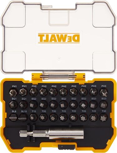 DEWALT DWAX100 Screwdriving Set, 31-Piece,Silver in Saudi Arabia