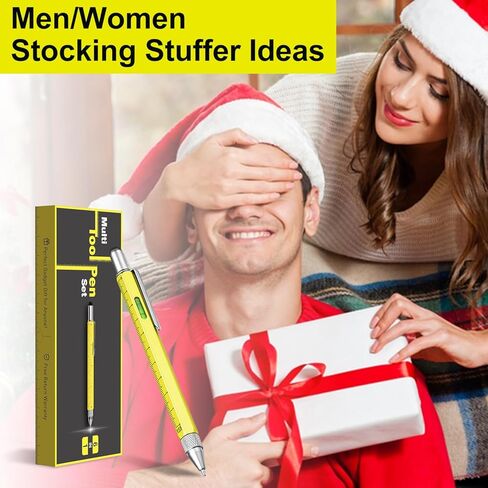 حشوات جوارب للرجال والبالغين، هدايا للرجال، قلم متعدد الادوات 6 في 1، هدايا الكريسماس للرجال والنساء، هدايا فريدة من نوعها على شكل فيل ابيض للزوج والجد والاب الذي لا يريد شيئا in Kuwait