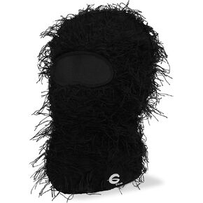 Distressed Balaclava Ski Mask Knitted Balaclava Knitted Full Face Ski Mask Winter Windproof Warmer One-Size Fits All