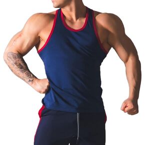 Magiftbox رجل سريع الجفاف تجريب خفيف الوزن سترينجر التدريب القميص الرياضي العضلات تانك القمم للرجال T48 in Kuwait