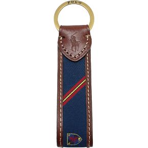 محفظة جلدية مزخرفة من Polo Ralph Lauren بفتحة على شكل حرف O من Silk Crest Split in Kuwait