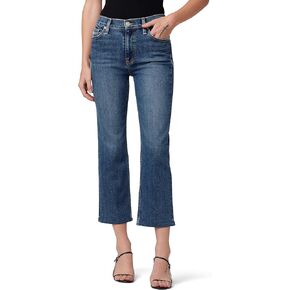 HUDSON Women's Remi High Rise, Cropped, Straight Leg Jean