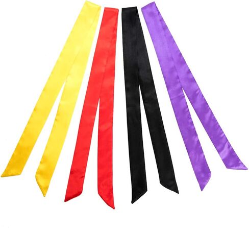 NaSoPerfect 2pcs/3pcs/4pcs Bag Handbag Handle Ribbon Scarf Head Band Hairband Fashion Neck Scarf in Kuwait