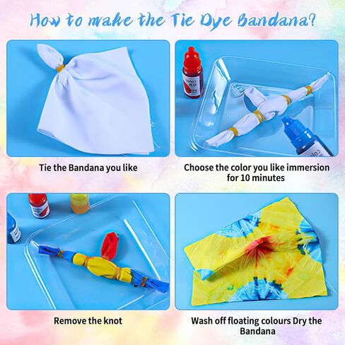 60 قطعة من باندانا بيضاء لصبغ التعادل، باندانا بلون سادة يمكنك صنعها بنفسك مناديل قطنية فارغة مناديل عادية متعددة الأغراض لتصميمات صبغ التعادل، والحرف اليدوية، والرسم، والمشروعات الفنية (22 × 22) in Kuwait