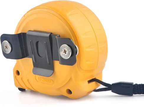 مجموعة مقاطع حامل شريط قياس VAXATO مكونة من 5 قطع، حامل حزام شريط قياس، مشبك حزام قياس الشريط، مشبك شريط قياس معدني مع براغي مناسبة لحافظة الشريط الجلدي وحقيبة جيب الأدوات in Kuwait