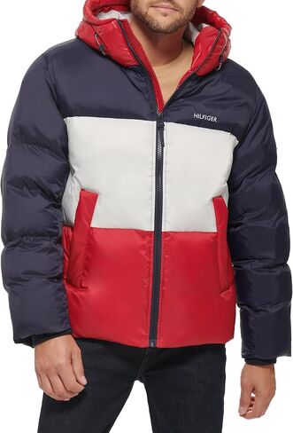 Tommy Hilfiger Men's Relaxed Quilted Puffer Jacket in Saudi Arabia