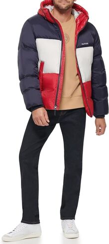 Tommy Hilfiger Men's Relaxed Quilted Puffer Jacket in Saudi Arabia