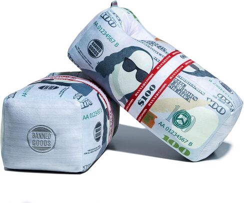 Banned Goods Money Slippers for Men & Women | House Slippers | Plush Comfort, One-Size 6-12 in Kuwait