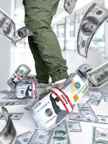 Banned Goods Money Slippers for Men & Women | House Slippers | Plush Comfort, One-Size 6-12 in Kuwait