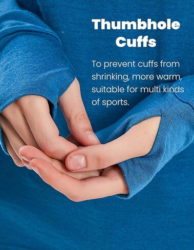 Womens 100% Merino Wool Base Layer Top 220 Midweight Zip Neck Tops for Ski in Kuwait