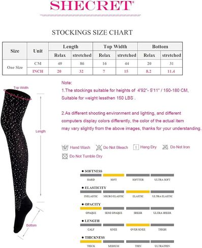 Over Knee Socks Women's Sparkle Rhinestone Stocking Long Casual Socks glitter High Boot Socks in Kuwait