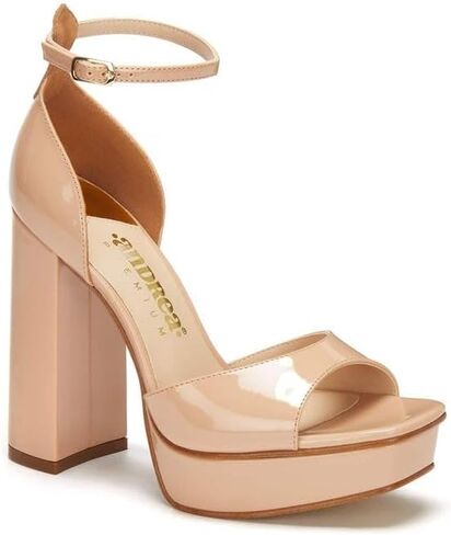 ANDREA صندل نسائي بني فاتح ذو نعل سميك متعدد الألوان in Kuwait