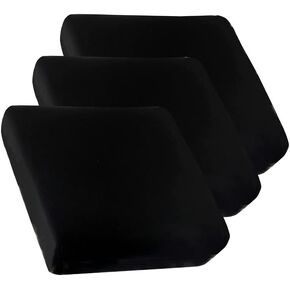 HOOBUY Waterproof Couch Cushion Cover 1pc Stretch Sofa Slipcovers Furniture Protector with Elastic Suitable for Armchair, Loveseat,3&4 Seater Sofa (1, Wine) in Kuwait