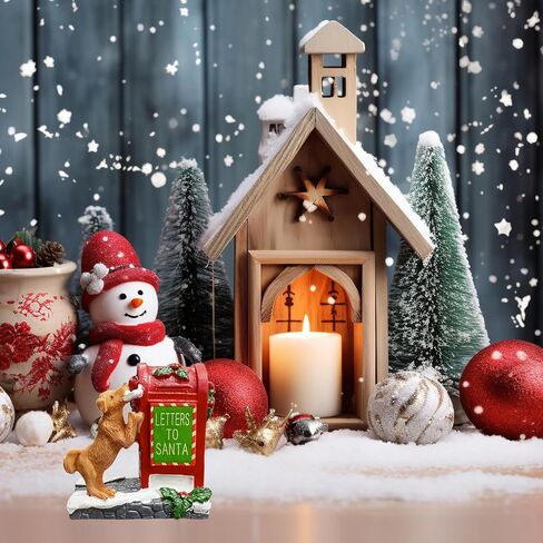 إكسسوارات قرية عيد الميلاد، تماثيل عيد الميلاد لصندوق البريد، زينة عيد الميلاد الجرو اللطيفة، مجموعات قرية عيد الميلاد من الراتنج زينة عيد الميلاد، منصات عرض قرية عيد الميلاد in Kuwait