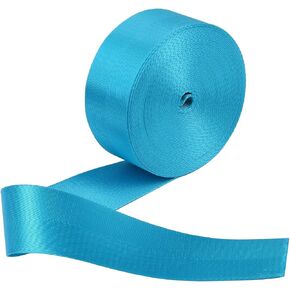 Devobunch 2"Heavy Duty Nylon Webbing 10 25 50 Yard - Nylon Strapping for Outdoor DIY Gear Repair, Durable Nylon Strapping for Indoor or Outdoor Gear, DIY Crafting, Repairing