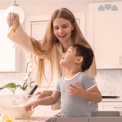 مساعد مقعد المطبخ الخشبي للأطفال من ميلارد، قابل للطي - للأطفال والصغار (أبيض) in Kuwait