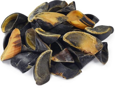 Full-Size Cow Hooves for Dogs | (5 Pack) All-Natural Long Lasting Dog Chews | Made from Grass Fed Cattle | Tasty Treat for Oral Hygiene | Fantastic Alternative for Rawhide and Bully Sticks in Kuwait