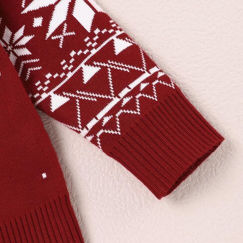 Menglang Christmas Outfit Toddler Baby Boys Girls Christmas Deer Sweater Xmas Outfit Winter Clothes in Saudi Arabia