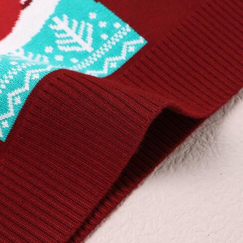 Menglang Christmas Outfit Toddler Baby Boys Girls Christmas Deer Sweater Xmas Outfit Winter Clothes in Saudi Arabia